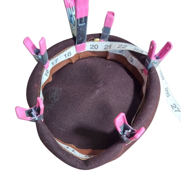 Chic Brown Women\'s Hat with Ribbon Detail main image 9